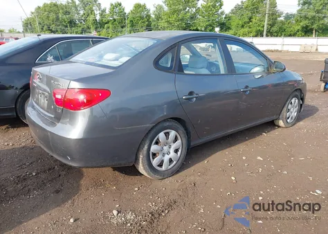 2007 Hyundai Elantra Gls/Limited/Se from USA, damaged, VIN KMHDU46D97U108333